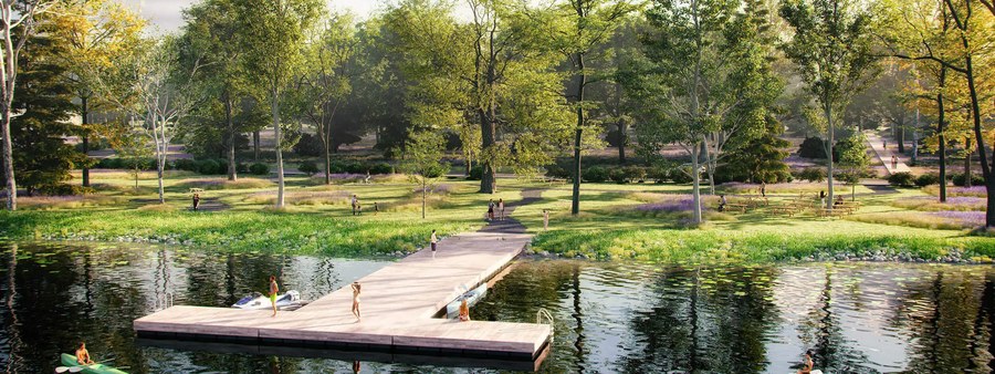New homes at Serenity Bay development by Liv Communities in Severn, Ontario