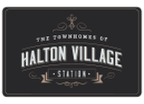 New homes at Halton Village Station development by Charleston Homes in Acton, Ontario