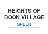 Heights of Doon Village Green by Gatto Homes in Centre Wellington