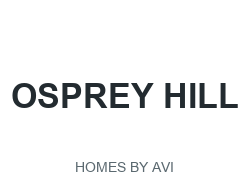 Osprey Hill new home development by Homes By Avi in Calgary, AB