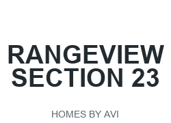 Rangeview Section 23 new home development by Homes By Avi in Calgary, AB