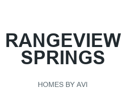 Rangeview Springs (HBA) new home development by Homes By Avi in Calgary, AB