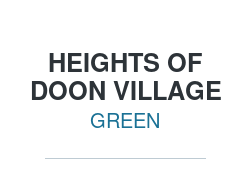 Heights of Doon Village Green new home development by Gatto Homes in Kitchener, Ontario
