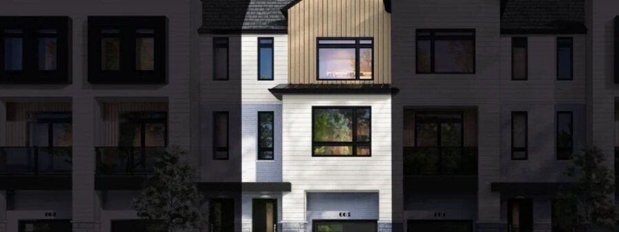 New homes at Benchmark development by Losani Homes in Beamsville, ON