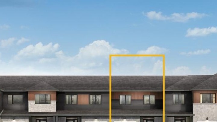 Brookline executive townhome rendering