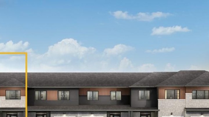 Weavers Way townhome rendering