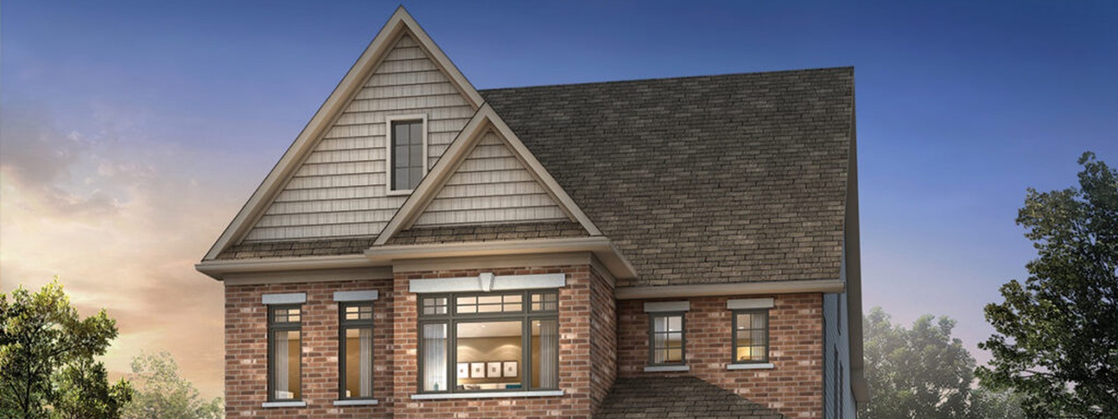 New homes at Moffat Creek (TV) development by Terra View Homes in Cambridge, Ontario