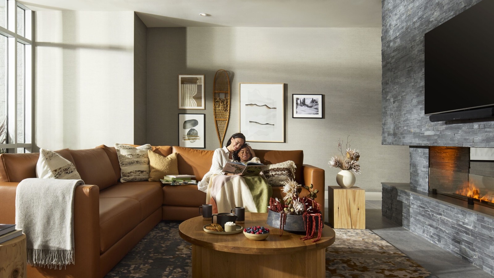 Resident lounge at the Lynn Club