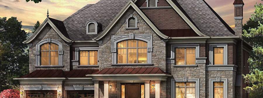 New homes at Copperwood in Kleinburg development by Mosaik Homes in Kleinburg, ON