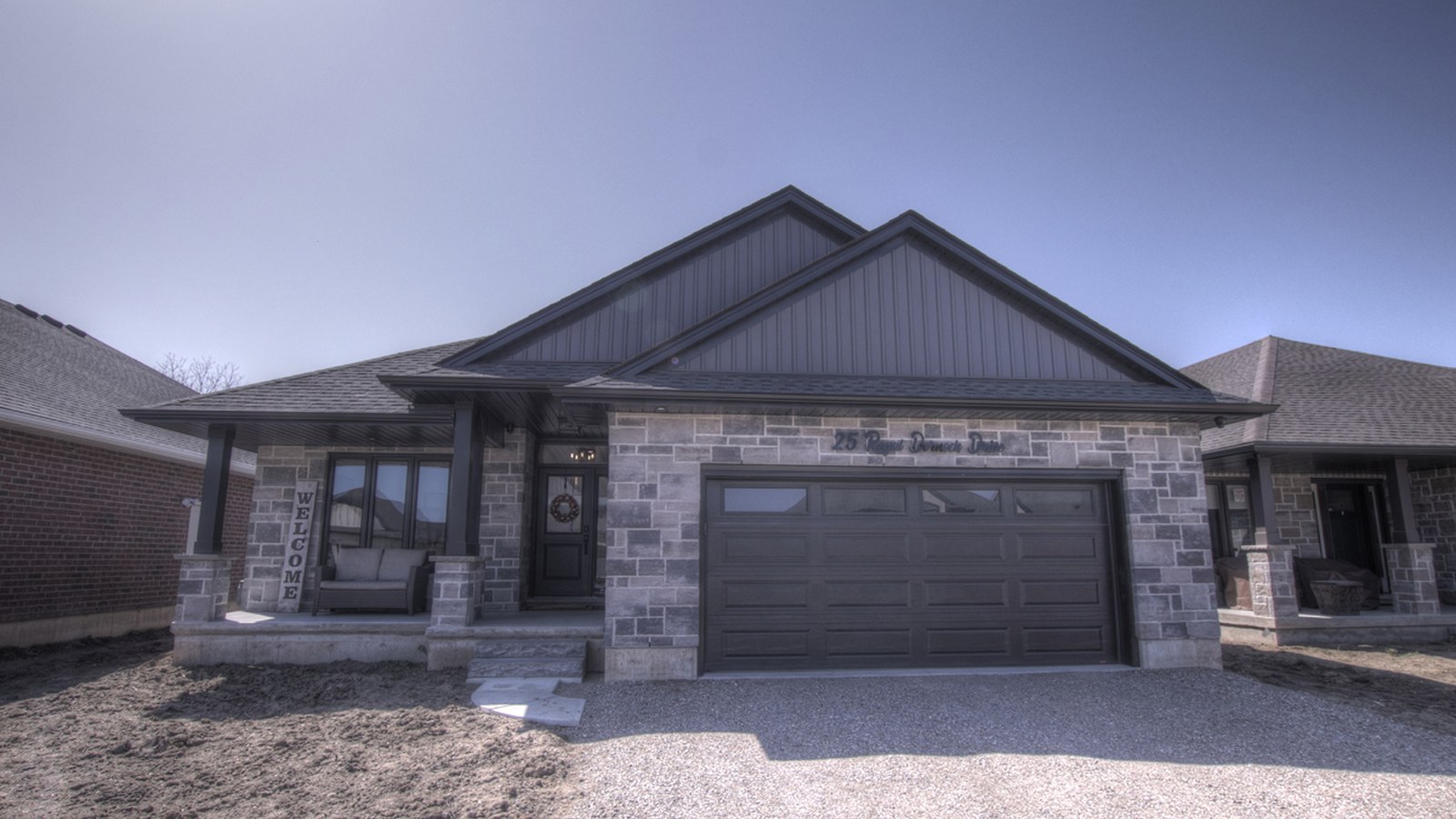 Shaw Valley home exterior by MP Custom Homes