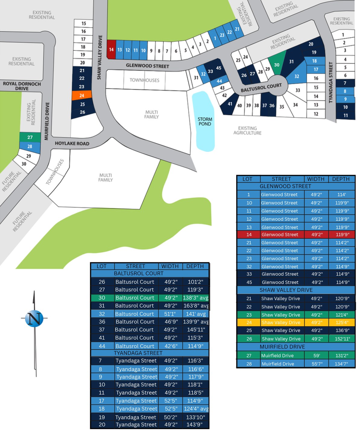 Site plan for Shaw Valley (MP) in St. Thomas, Ontario
