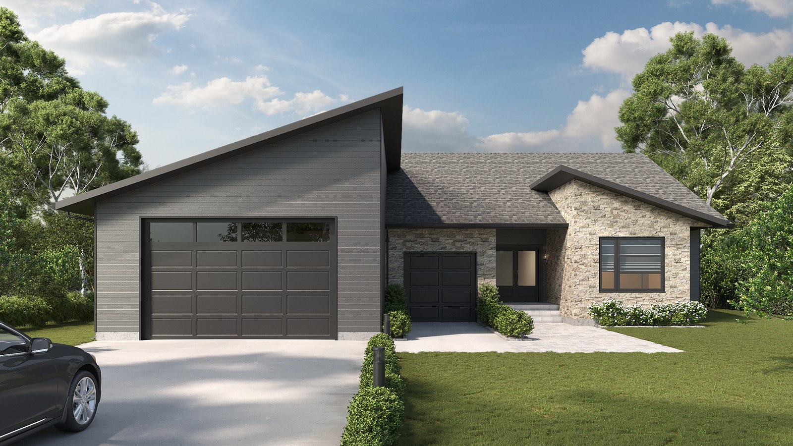 White Tail Ridge home rendering by Neilcorp