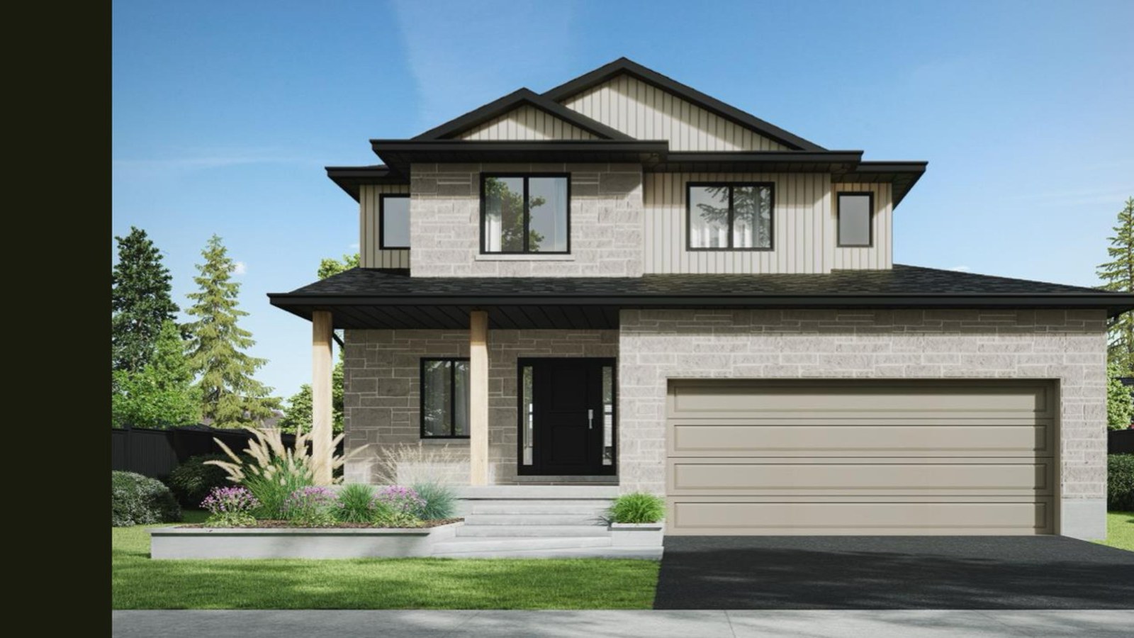 The Westmount exterior rendering at Emerald Greens