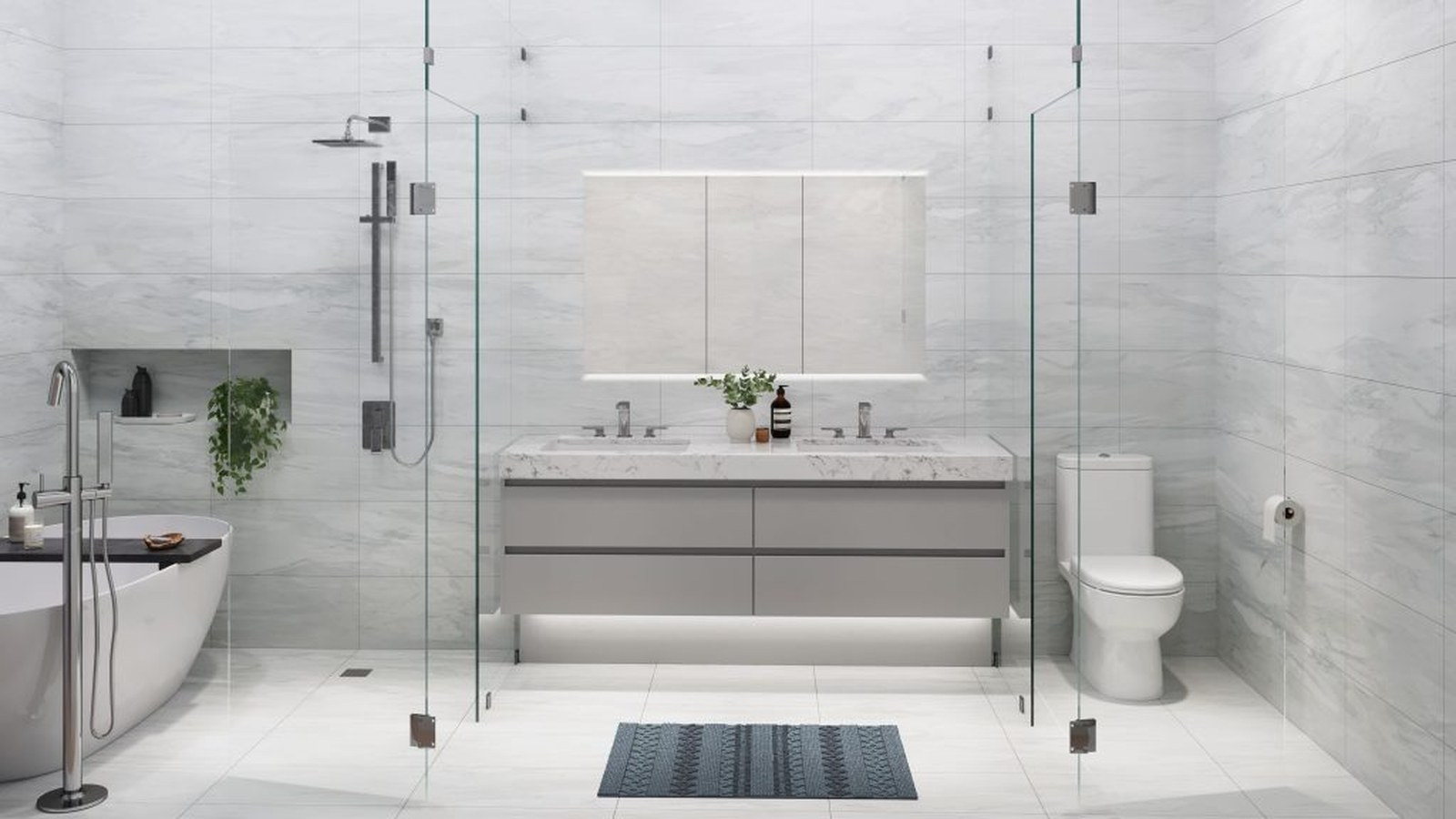 Gilmore Place bathroom interior