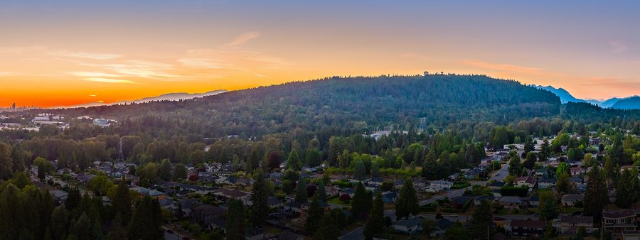 New homes at Impressions development by Onni Group in Burnaby, BC