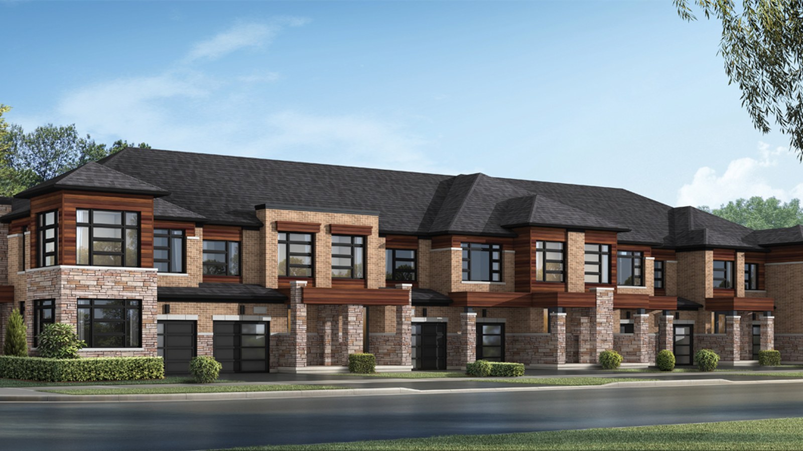 Seatonville townhome rendering