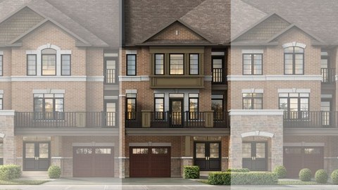 The Chambery urban town rendering at Heritage Heights