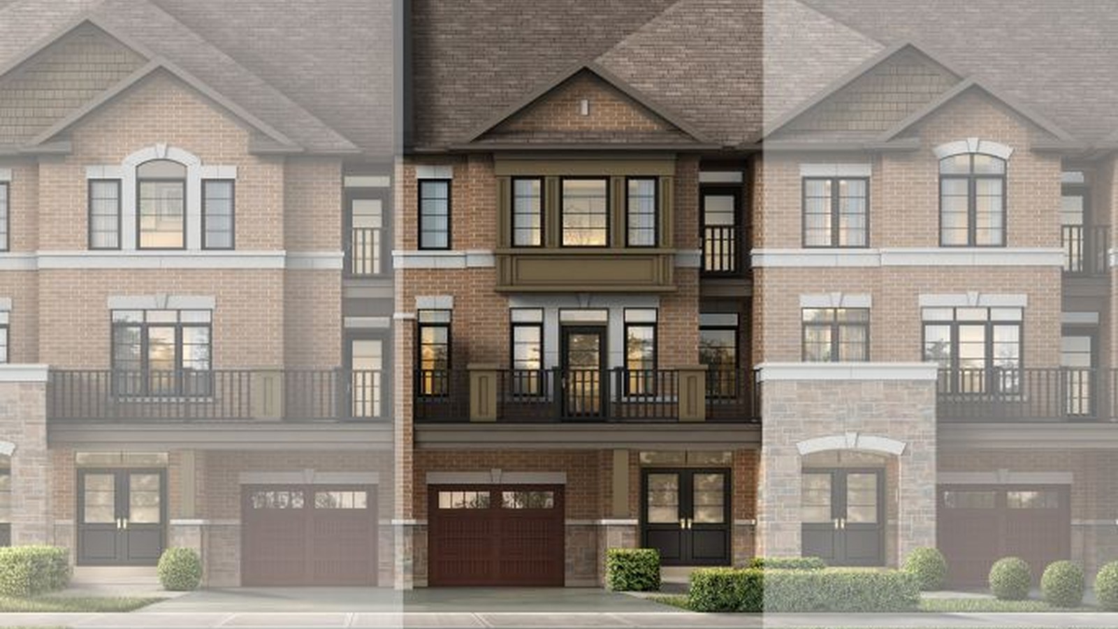 The Chambery urban town rendering at Heritage Heights