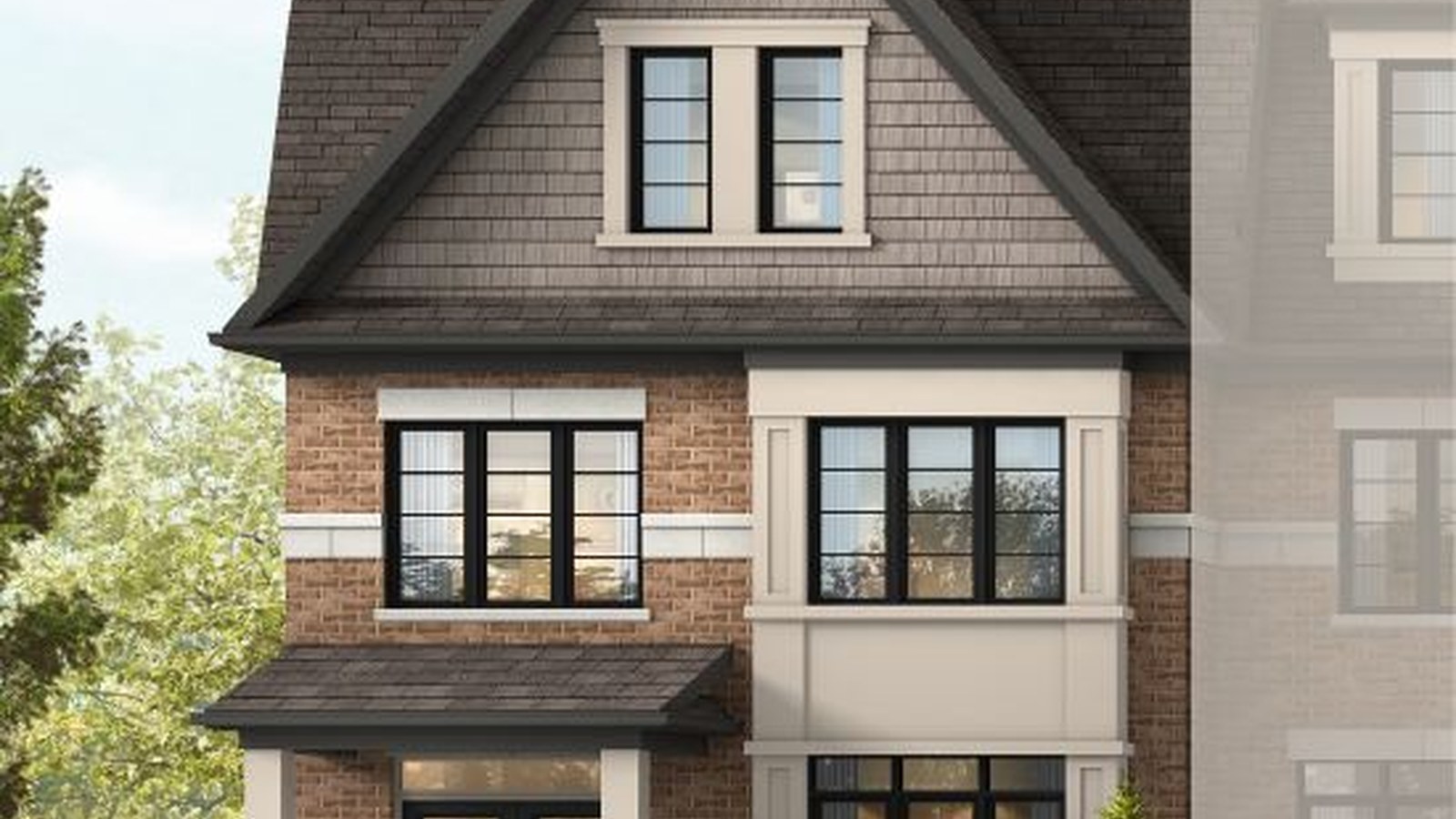 The Vivian laneway town rendering at Heritage Heights