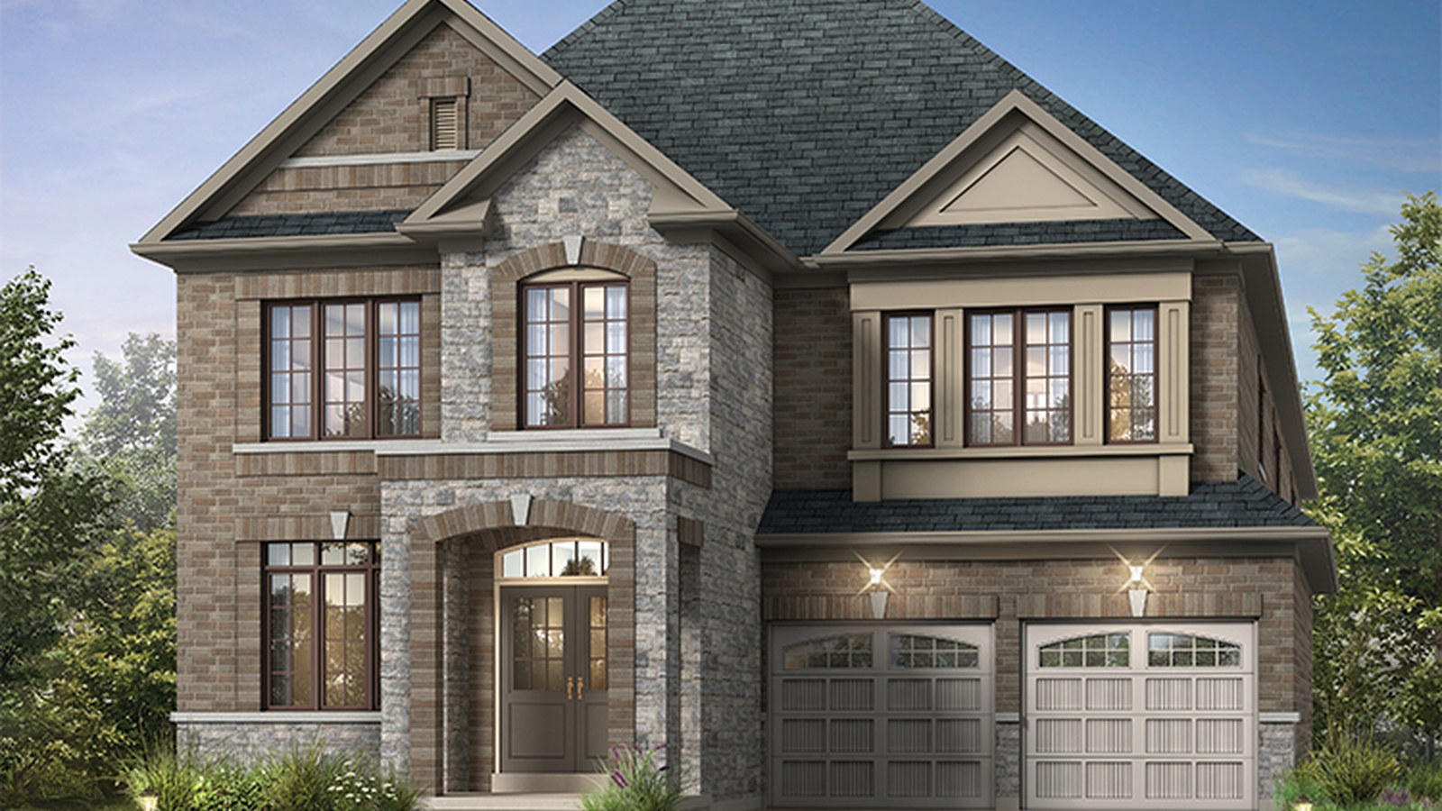 The Hudson detached home rendering at High Point
