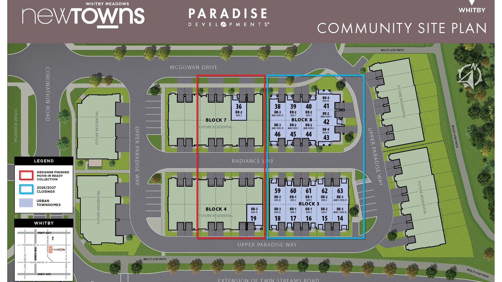 Official New Towns site plan