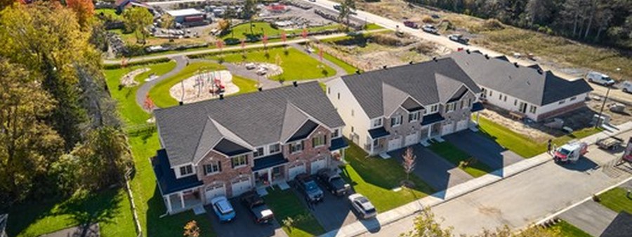 New homes at Bellamy Farm Phase II development by Park View Homes in Smiths Falls, Ontario