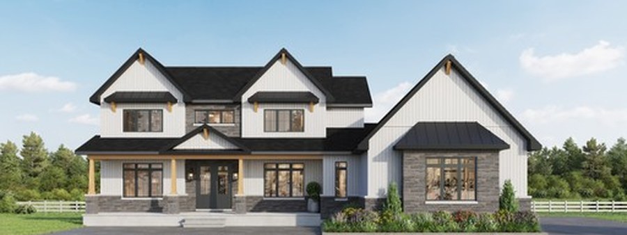 New homes at Burns Farm Estates development by Park View Homes in Perth, Ontario