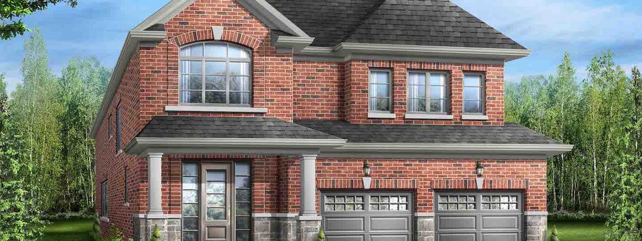New homes at Trails of Lily Lake development by Parkview Homes in Peterborough, Ontario