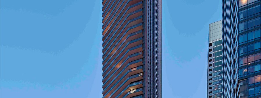 New homes at PJ Condos development by Pinnacle International in Toronto, Ontario