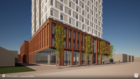 283 Queen amenity rendering