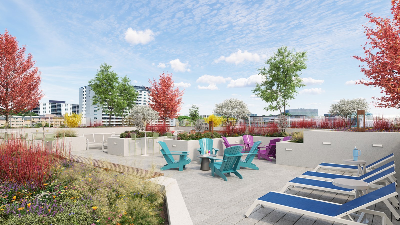 3070 Ellesmere outdoor amenity rendering