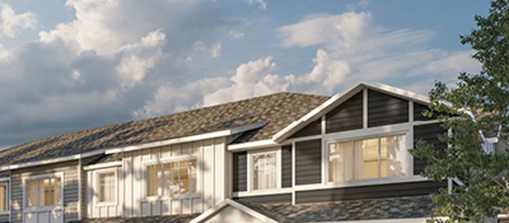New homes at Life in Penticton development by Porchlight Development in Penticton, British Columbia