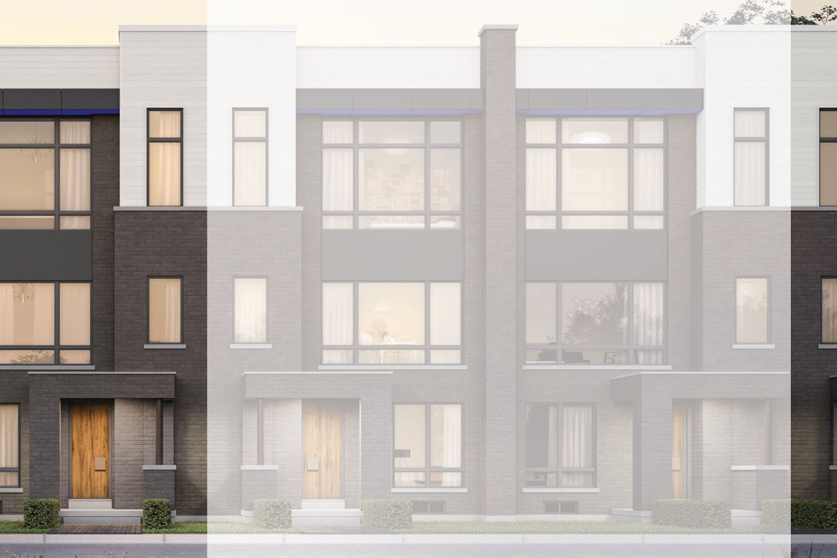 Joshua Creek Montage townhome rendering