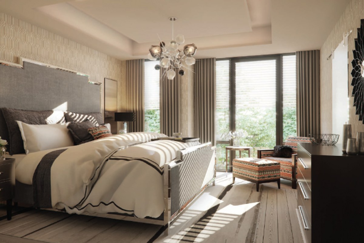 The Towns on Bayview bedroom