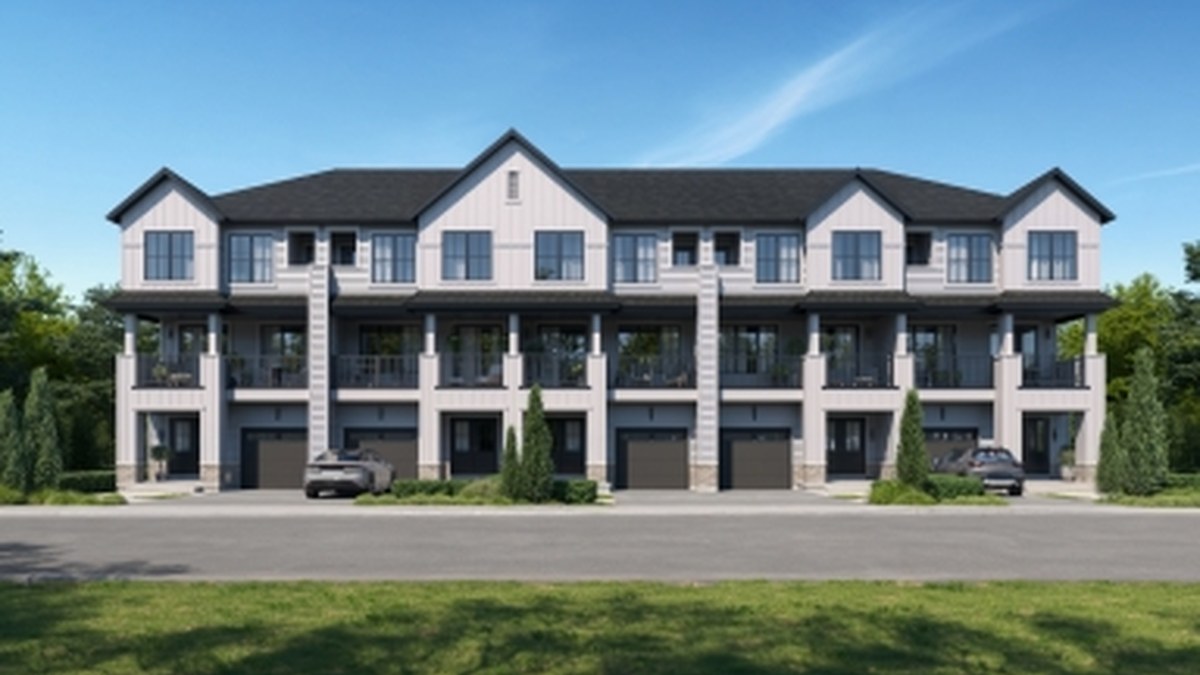 Wasaga Walk back-to-back townhomes