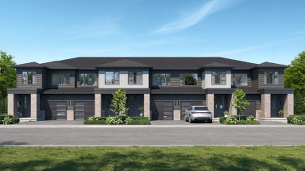 Wasaga Walk townhome row