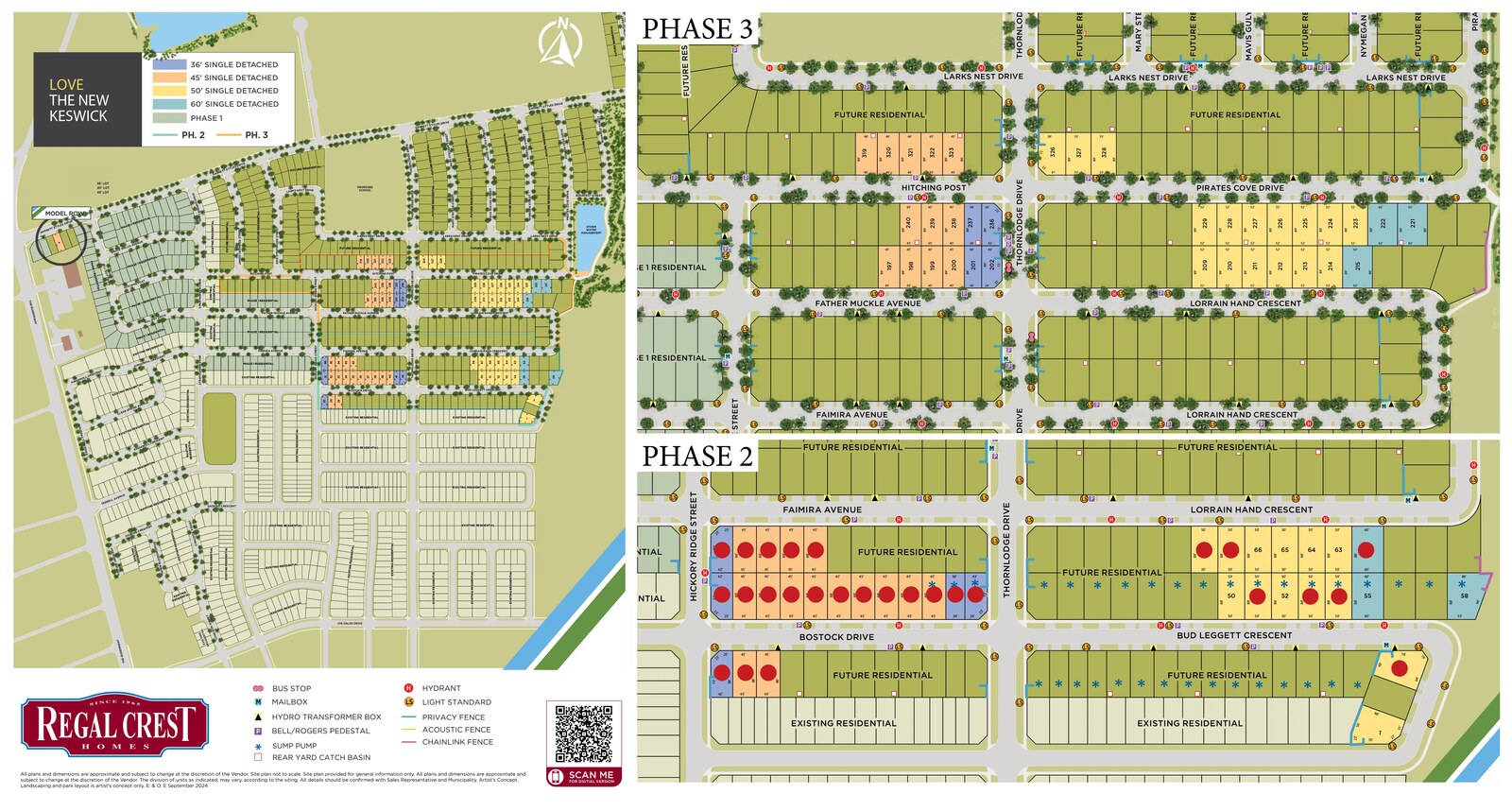 Site plan for Simcoe Landing in Keswick, Ontario