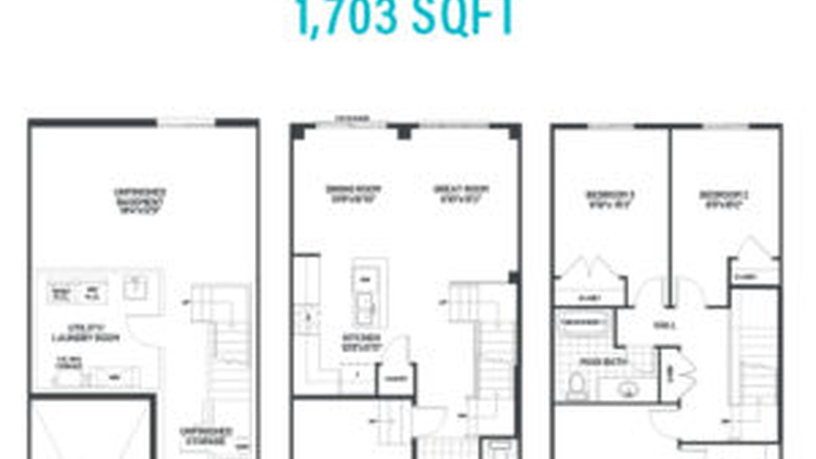 Freehold Towns Galt floor plan