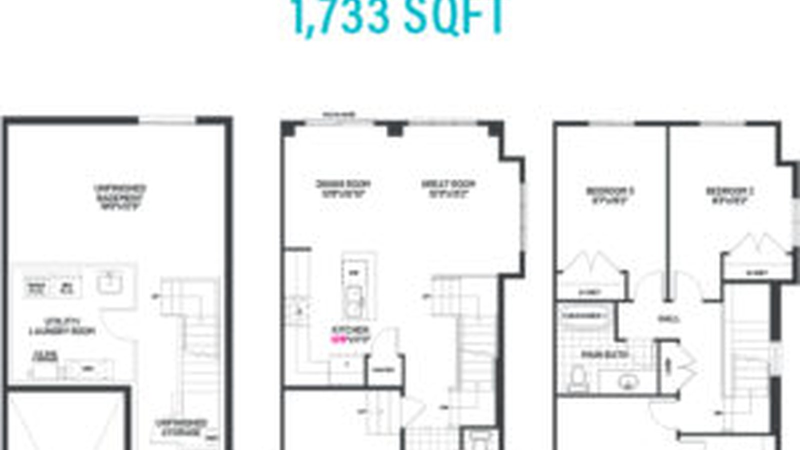 Freehold Towns Grand floor plan