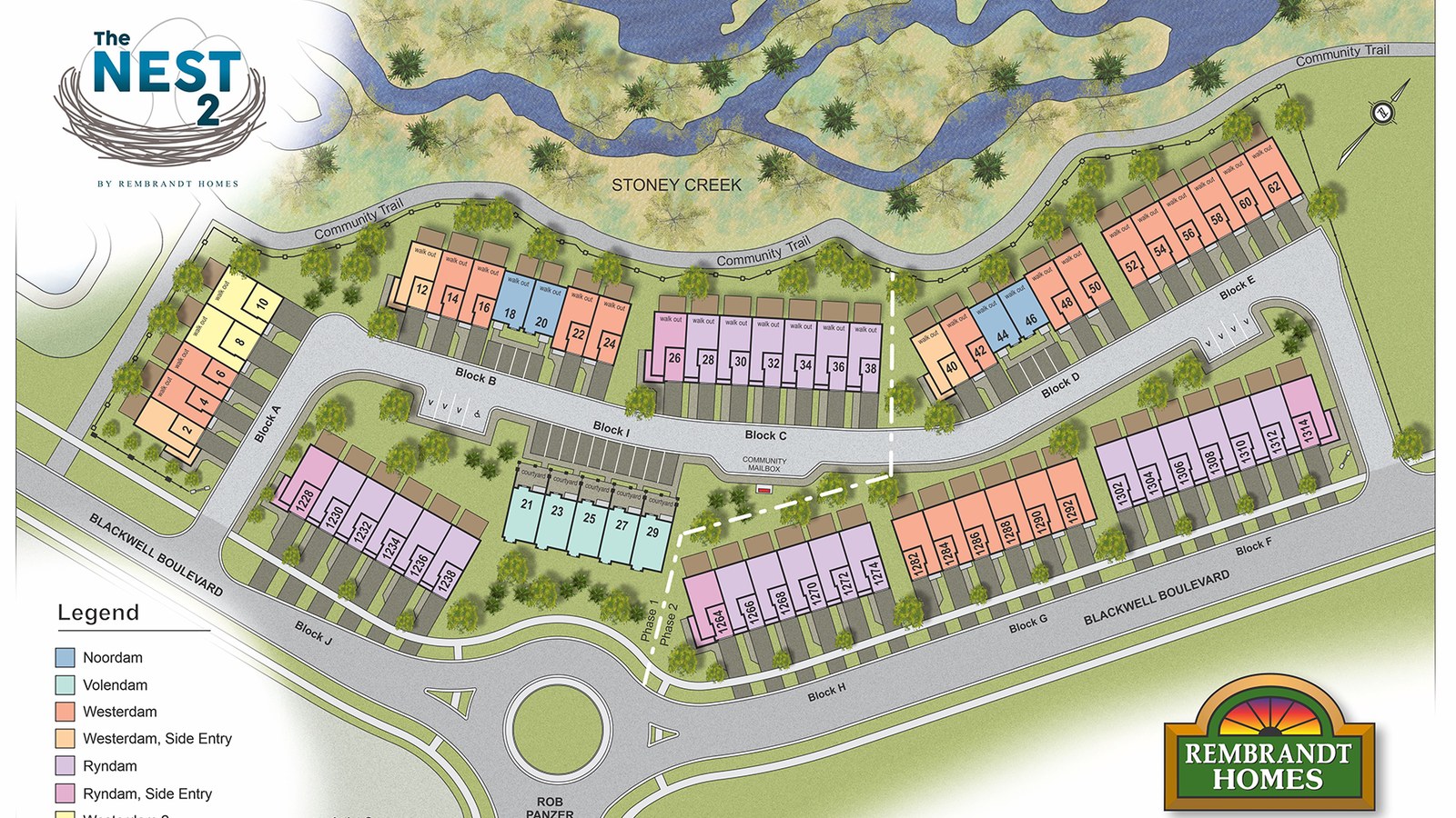 Site plan for The Nest 2 in London, Ontario
