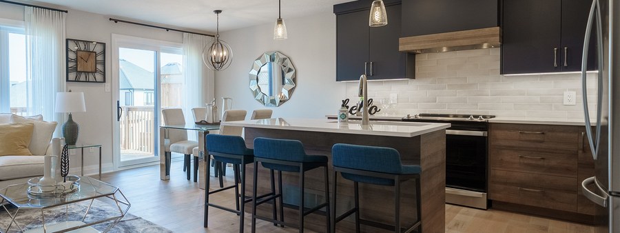New homes at Upper West development by Rembrandt Homes in London, Ontario