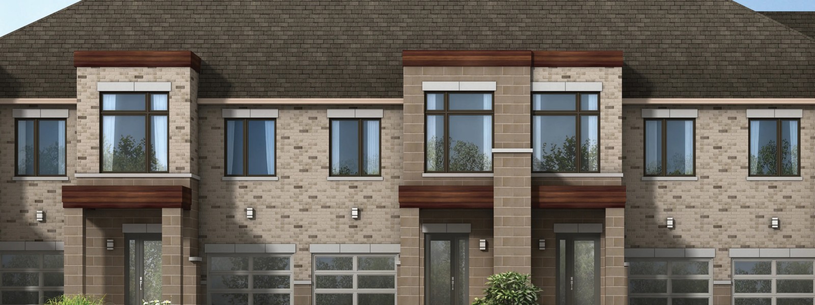 New homes at Victory Green development by The Remington Group in Markham, Ontario