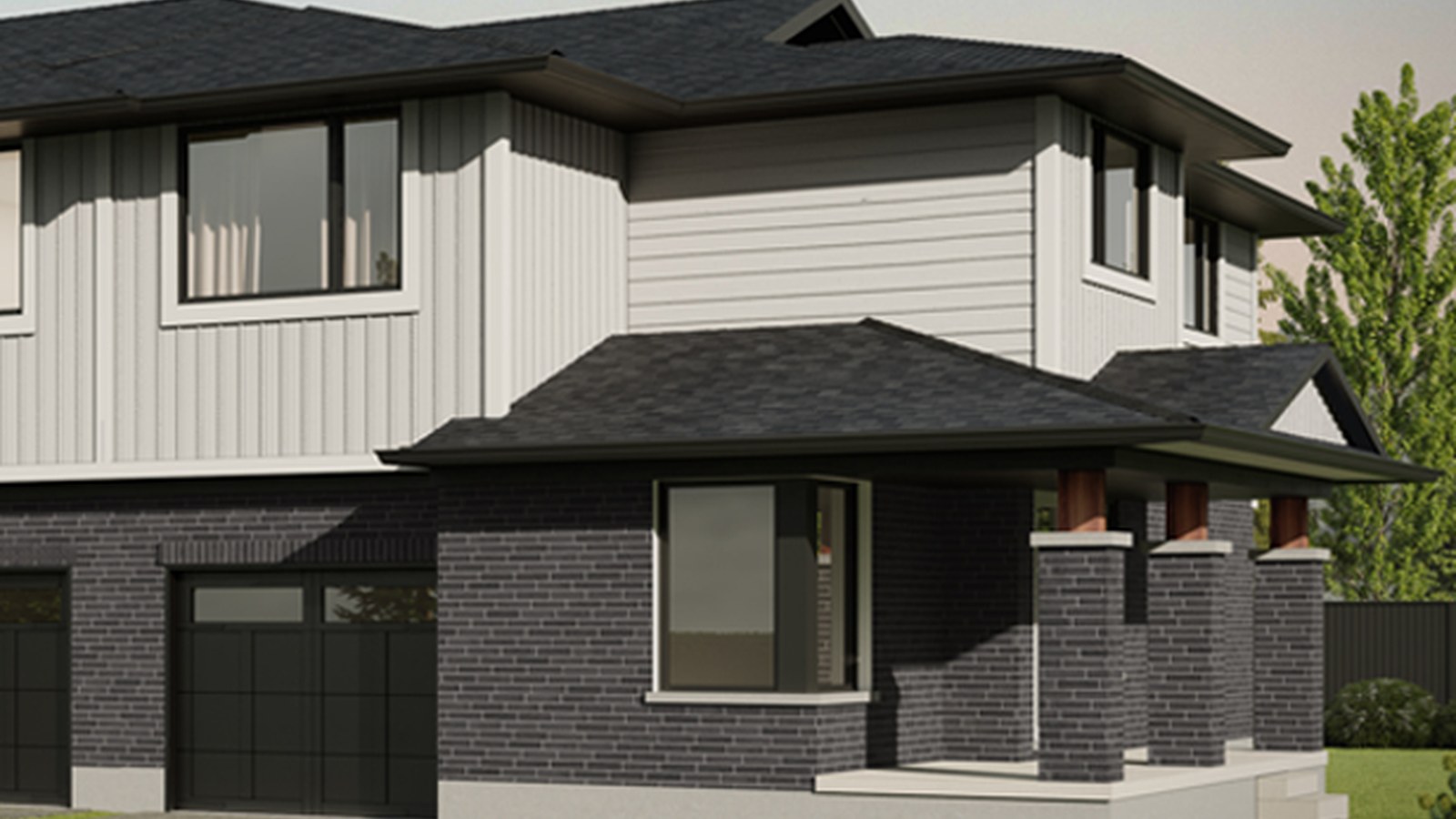 Rolling Meadows Unit Type A elevation
