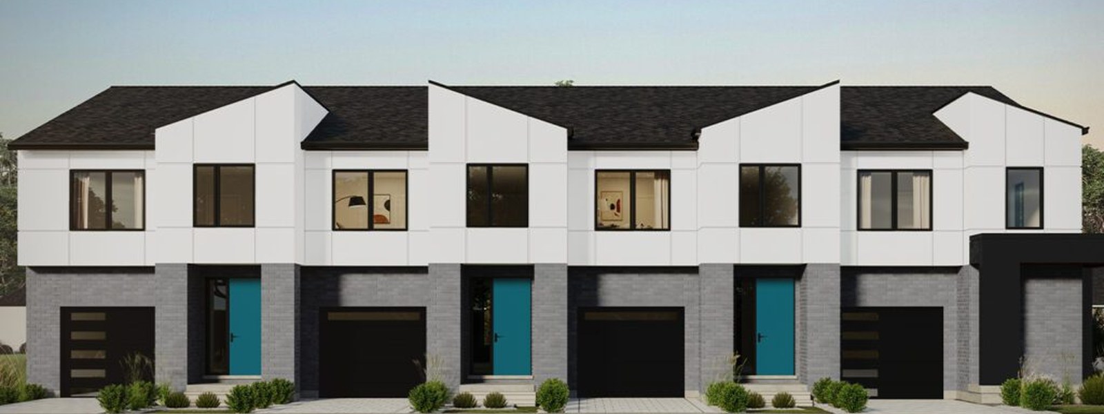 New homes at Willow Ridge development by Rinaldi Homes in Fonthill, Ontario