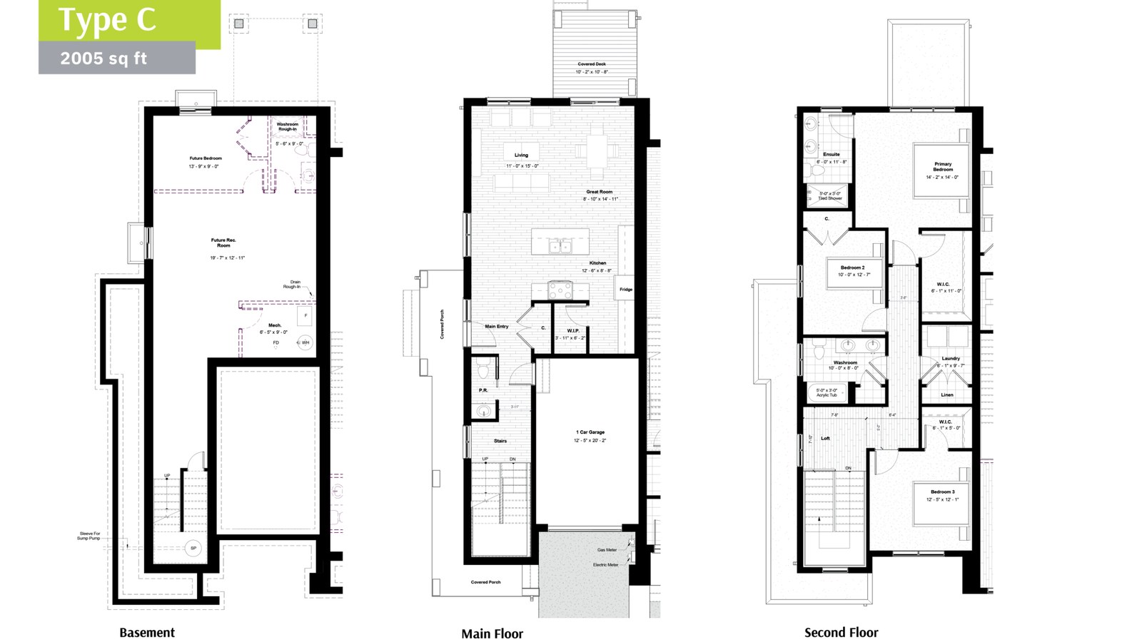 Willow Ridge Type C floorplan preview