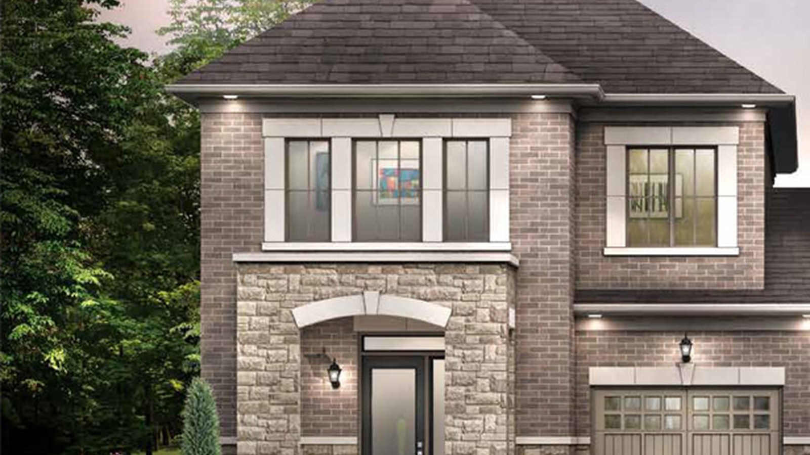 Mayfield Village detached home rendering