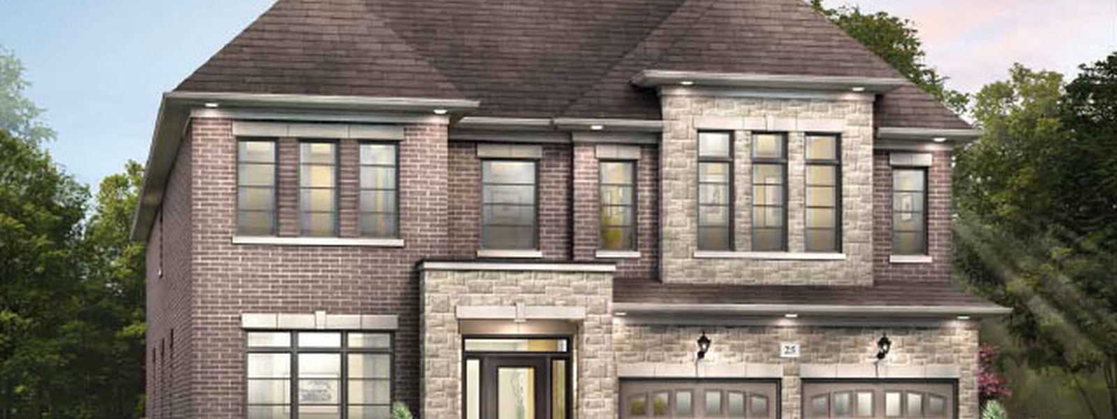 New homes at The New Oakridge (RP) development by Royal Pine Homes in Richmond Hill, Ontario