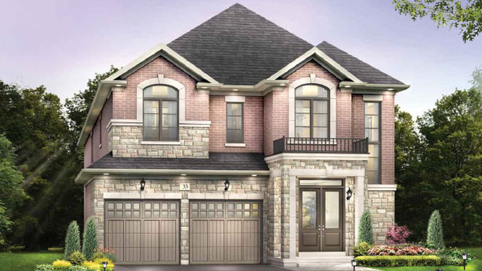 The New Oakridge detached home rendering