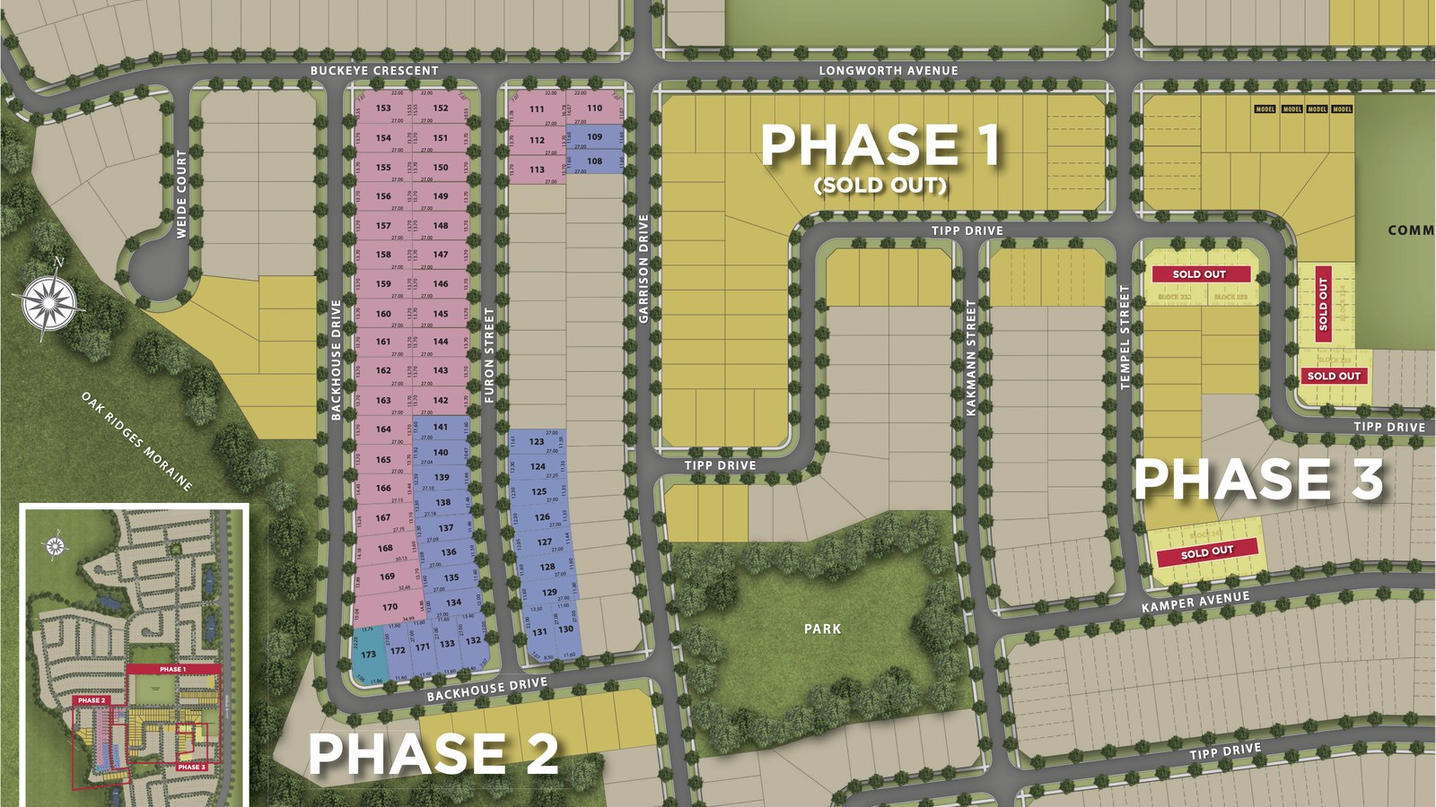 Site plan for The New Oakridge in Richmond Hill, Ontario