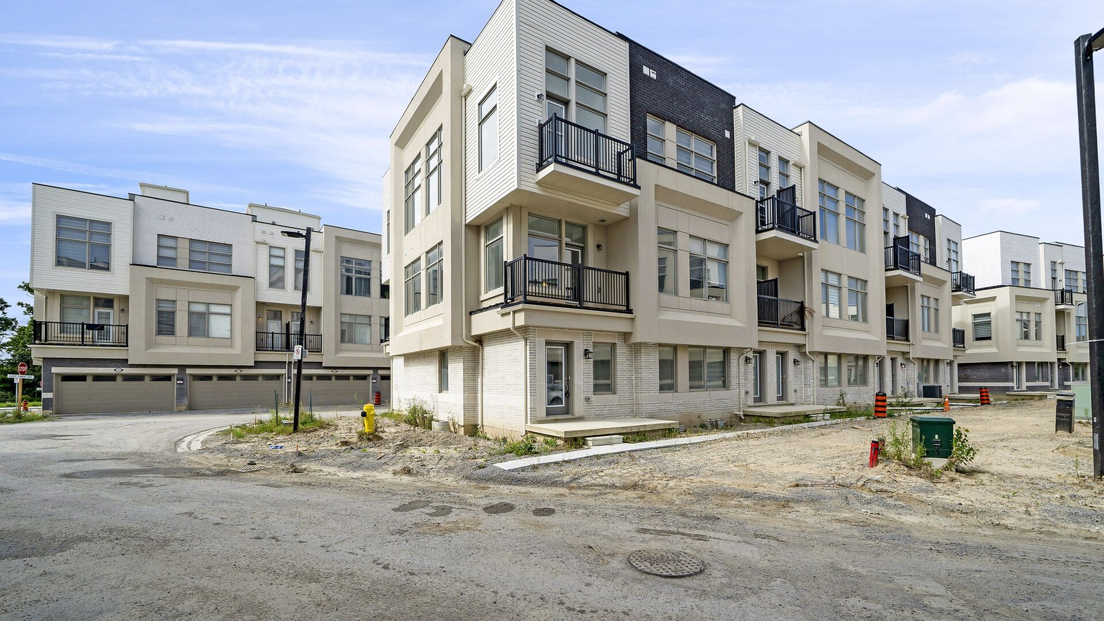 Saberwood Homes Markham townhome exterior at 7 Albert Firman Lane